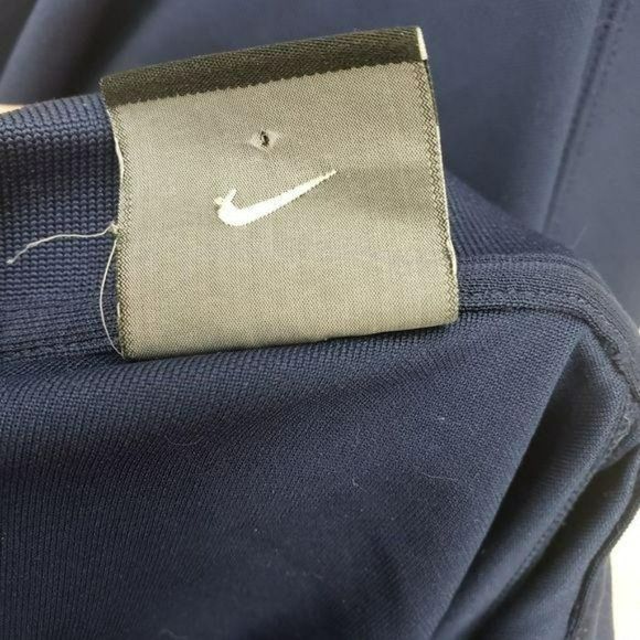 Nike Golf Men’s Dri Fit Navy Polo Short Sleeve Shirt Size Medium - Picture 8 of 9